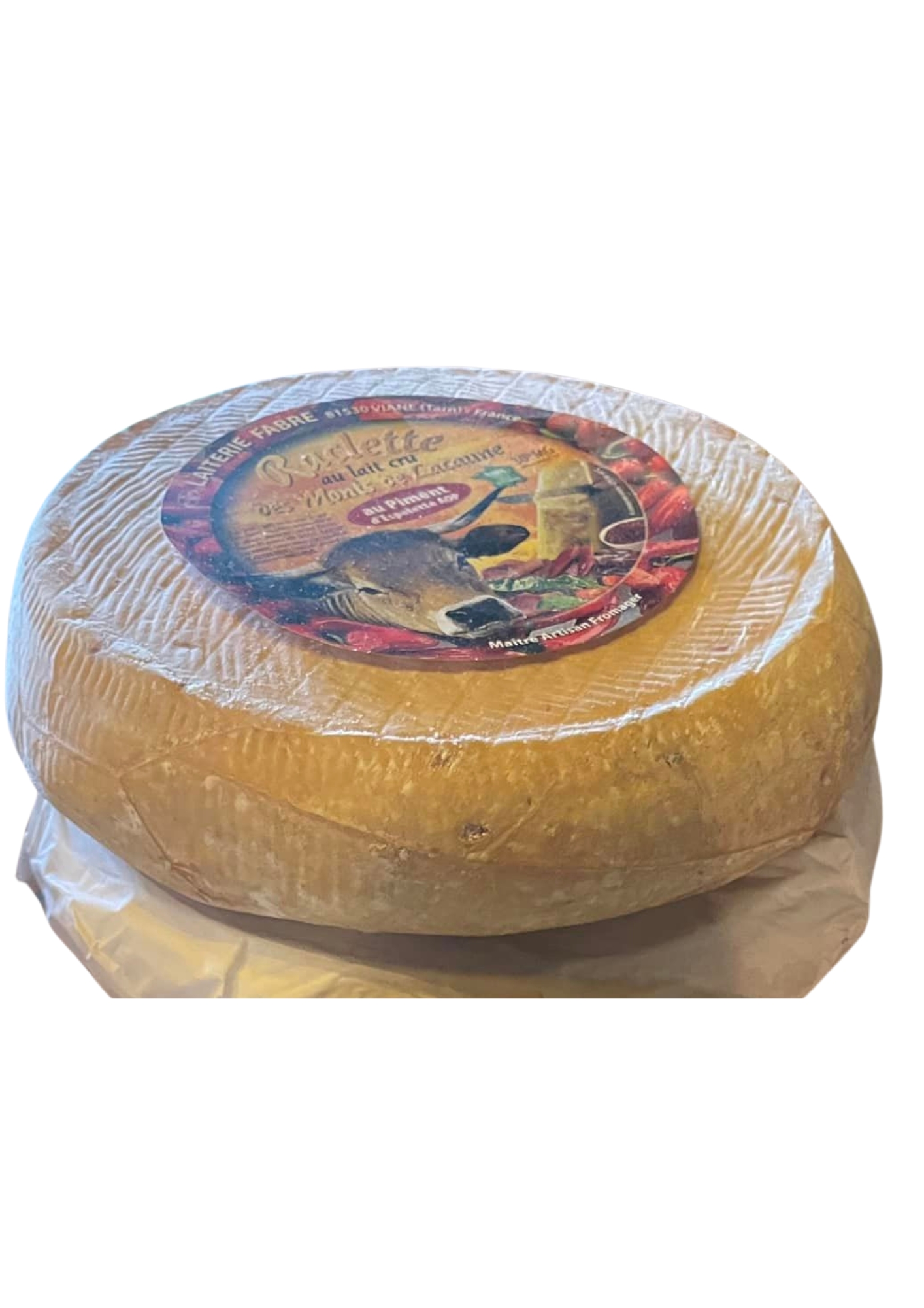 RACLETTE PIMENT LAIT CRU